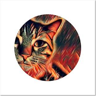 Active mycat, revolution for cats Posters and Art